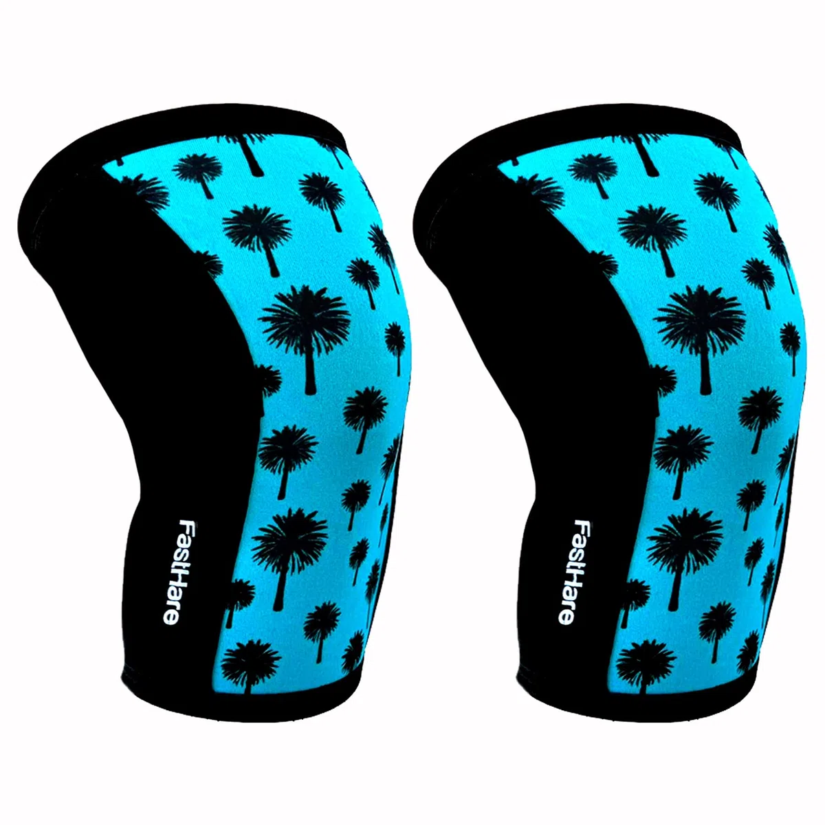 Rodilleras (2 uds) - Rodilleras 7mm, Neopreno Compresión Profesional para Ejercicio y Fitness, Rodilleras Powerlifting, Levantamiento de Pesas 1 PAR Unisex.