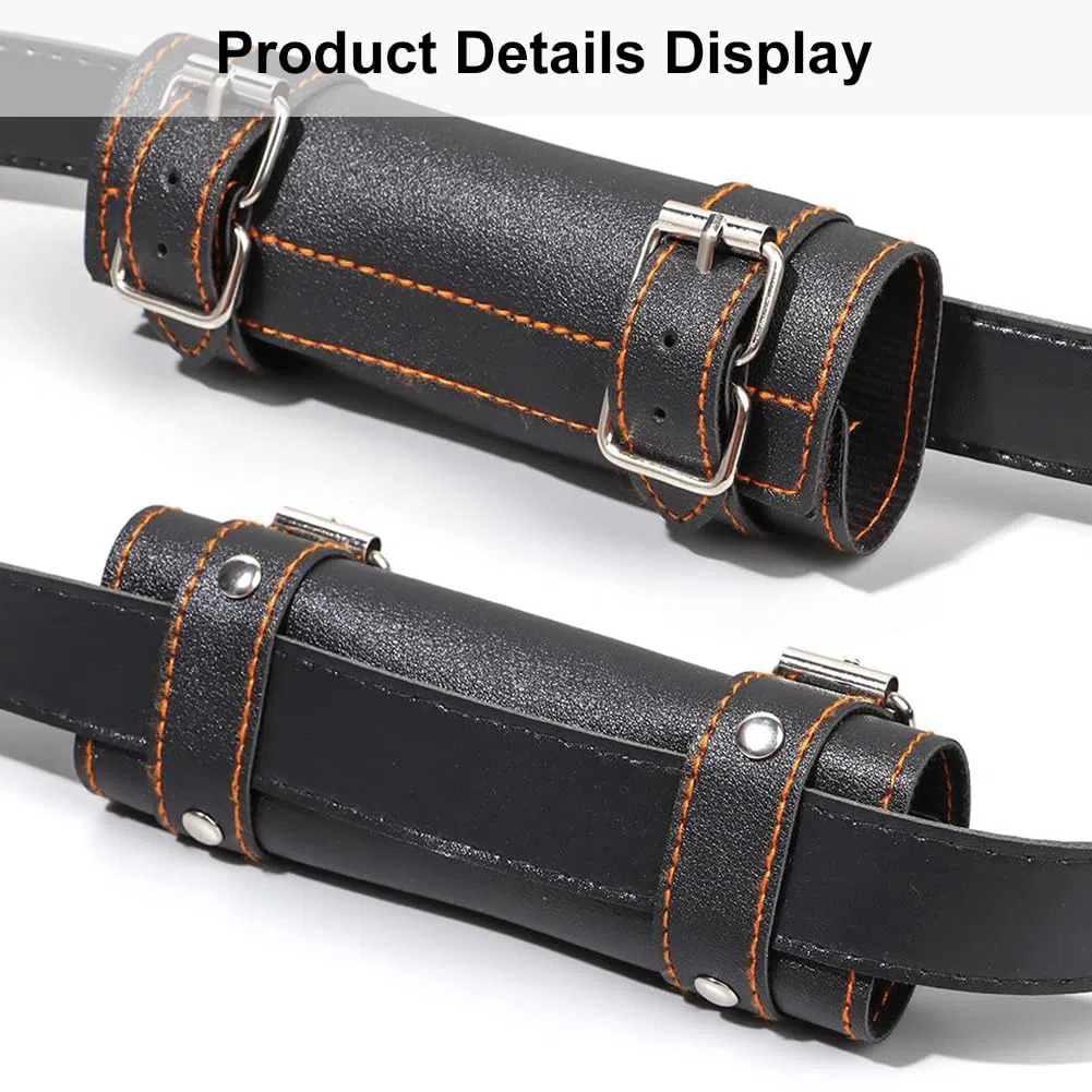 Soporte para Espadas con Cinturón de 110 CM, Cuero para Cinturón De Katana, Funda De Espada Renacentista Medieval, Ajustable, Cosplay y Entusiastas del Samurai, Accesorio