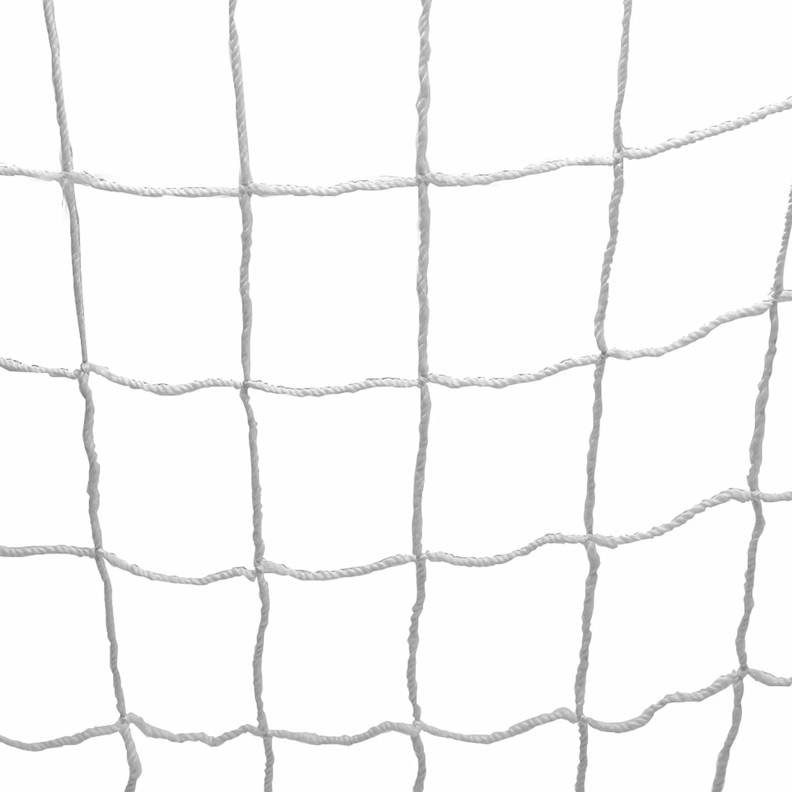 Red de Portería de Fútbol - 1,8x1,2m/2,4x1,8m/3,6x1,8m//7,3x2,4m Red Deportiva para Entrenamiento de Fútbol, Red Portátil de Reemplazo para Campo Patio Interior Exterior Blanco Sin Marco
