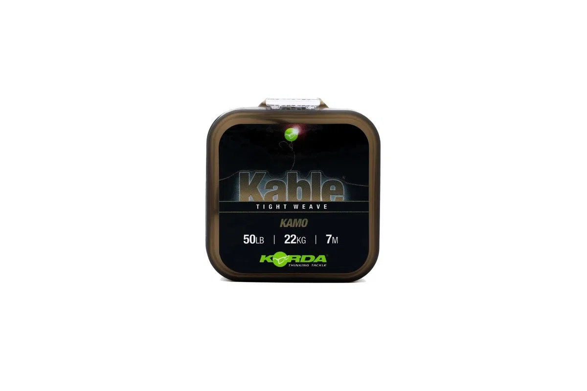 Korda Kable Tight Weave Tough Leadcore Leader - Carrete de 7 m