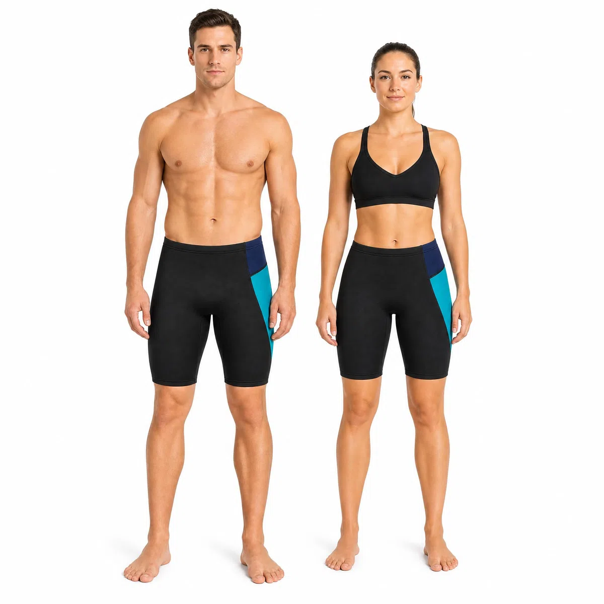 Pantalones cortos de neopreno para hombre, 3 mm, para buceo, surf, deportes acuáticos, con esnórquel y kayak