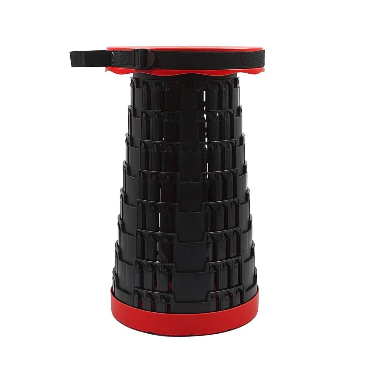 Max Star - Taburete Plegable, Portatil, Banqueta Plegable, Silla Plegable Portatil, Ideal para Interiores y Exteriores, Fácil de Almacenar y Transportar, Camping, Hogar