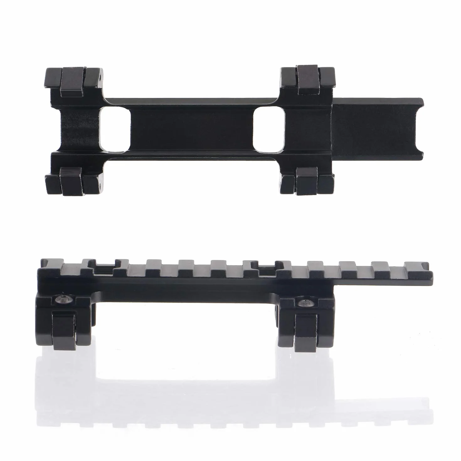 Riel de Perfil Bajo Táctico de 20 mm Weaver/Picatinny Adaptador de Extensión de Base de Montaje en Carril para MP5 G3