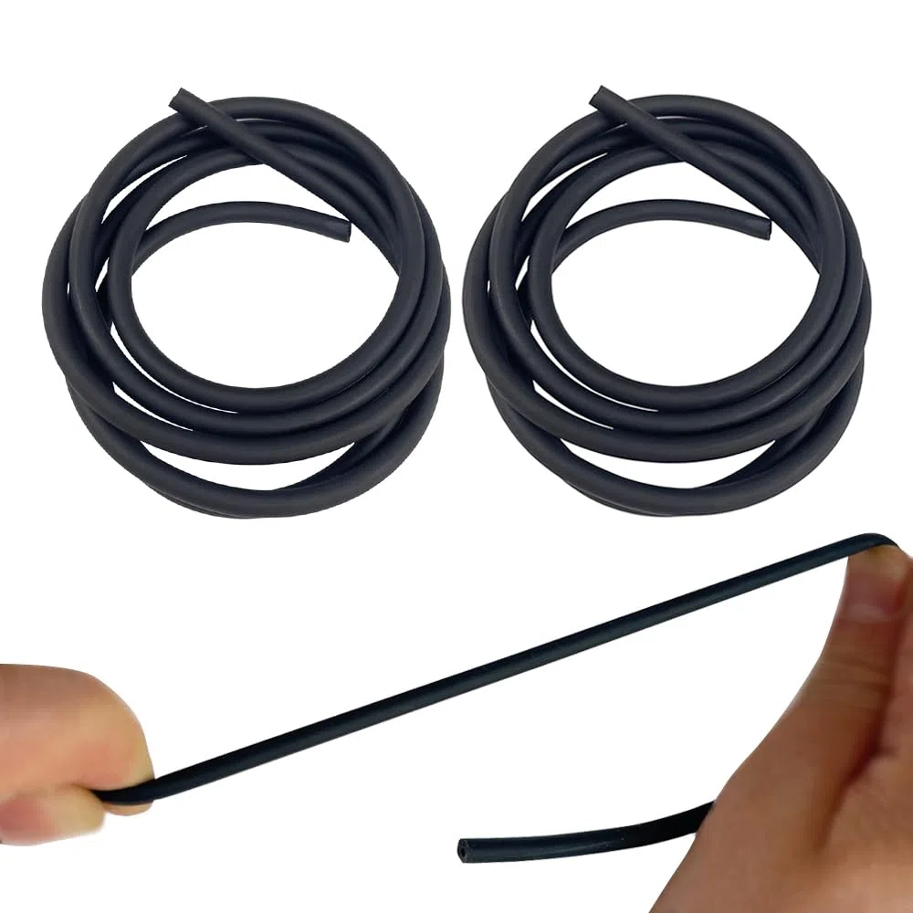 Tubo de mira abierta de 6.5 pies para tiro con arco, tubo de repuesto para arco compuesto, caza, tiro, accesorios (3.25 pies x 2)