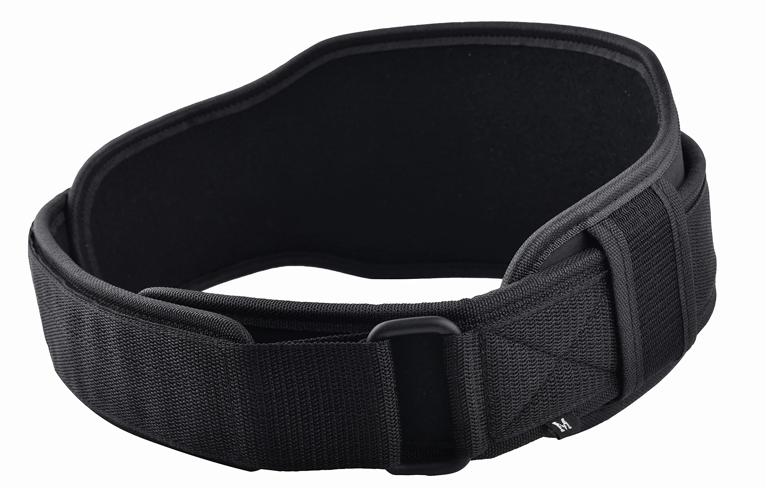 SAWANS Cinturón de levantamiento de pesas de neopreno de doble resistencia, 14 cm, Negro