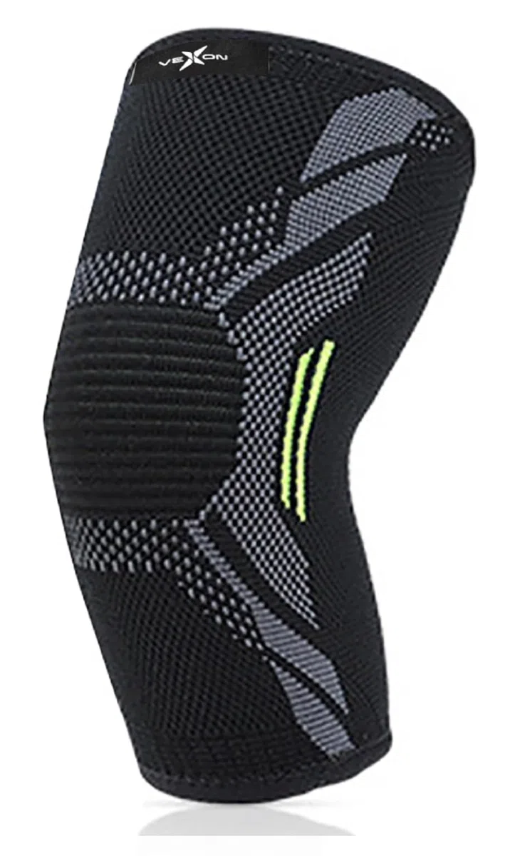 VEXON Pack 2 Rodilleras Menisco y Ligamento – Compresión Deportiva y Soporte Estable para Gimnasio y Uso Diario – Antideslizantes y Transpirables – Unisex