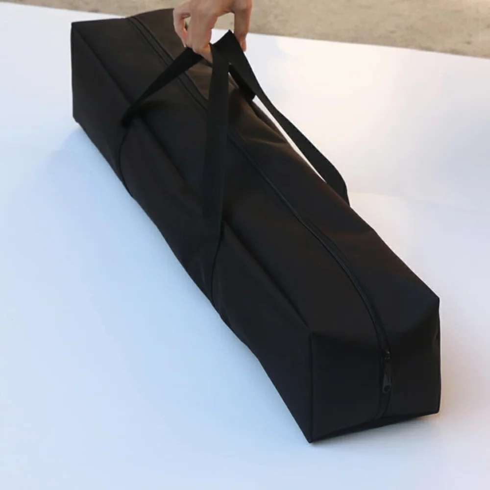 Bolsa de almacenamiento de poste para toldo de Camping, soporte impermeable para artículos diversos, bolso de mano de tela Oxford de gran capacidad para Picnic al aire libre, 130x20x20cm