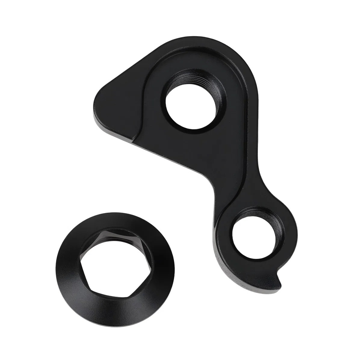 ECSiNG Orificio para Patilla de Cambio Trasero de Bicicleta Distancia Entre Ejes de 30 Mm con Tuerca Compatible con Bulls