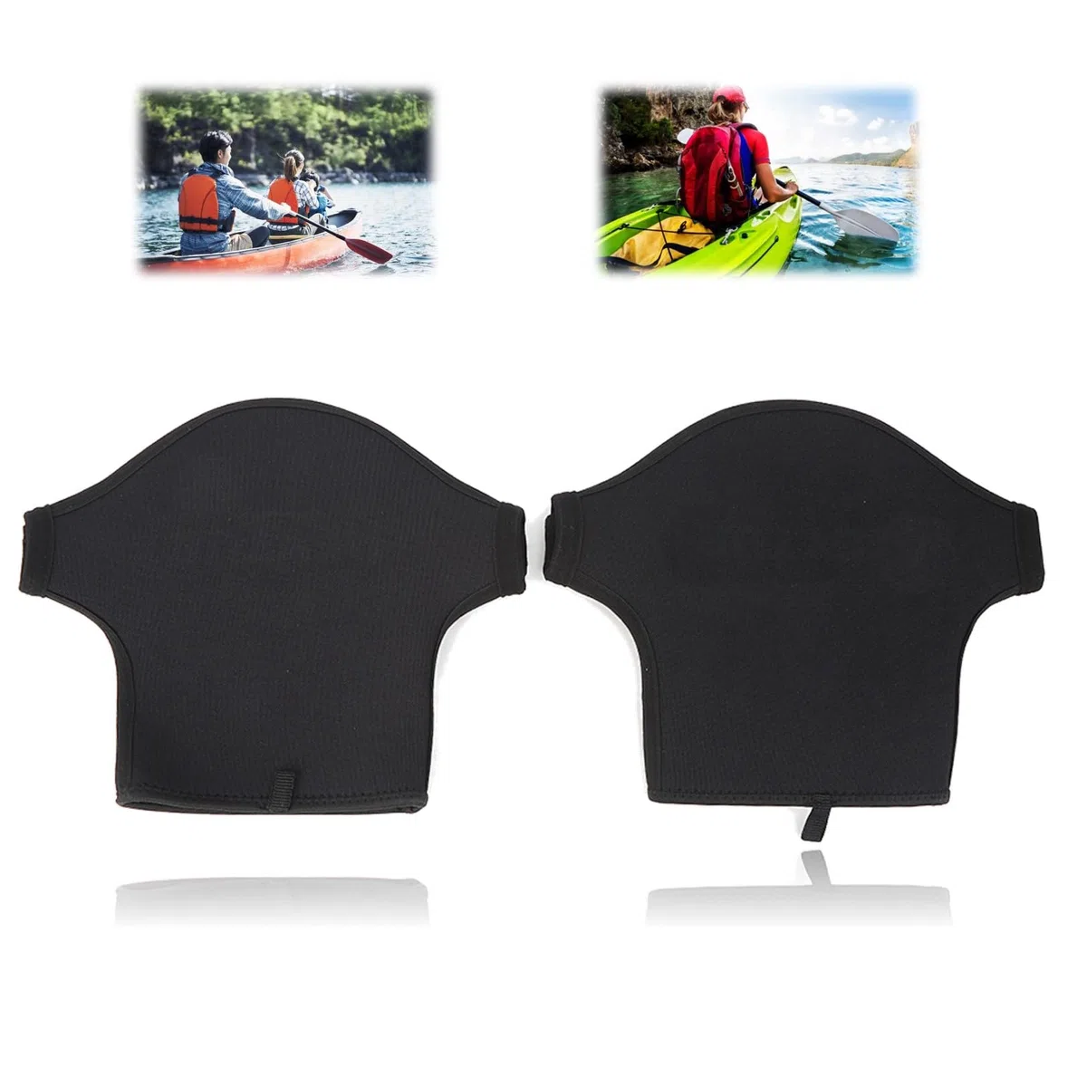 LenTLy Guantes de Remo para Kayak,Guantes de Remo de Neopreno Impermeables para Piragüismo, Kayak y Rafting, Duraderos y Resistentes Al Desgaste con Felpa Interior Cálida