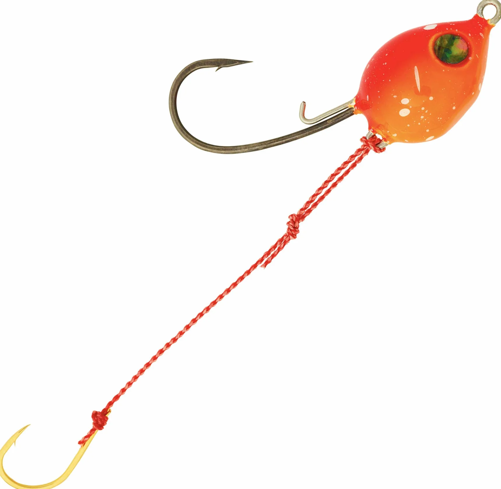 Daiwa Tete Plombee Tenya Jig Head - 42g - Orange - ST42G38
