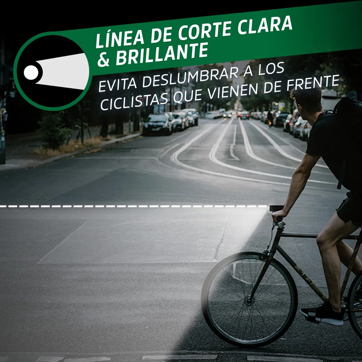 Energizer Set de Luces LED Recargables para Bicicleta, Delantera y Trasera, 250 lúmenes, Carga USB, Faro y luz Trasera para Ciclismo Nocturno