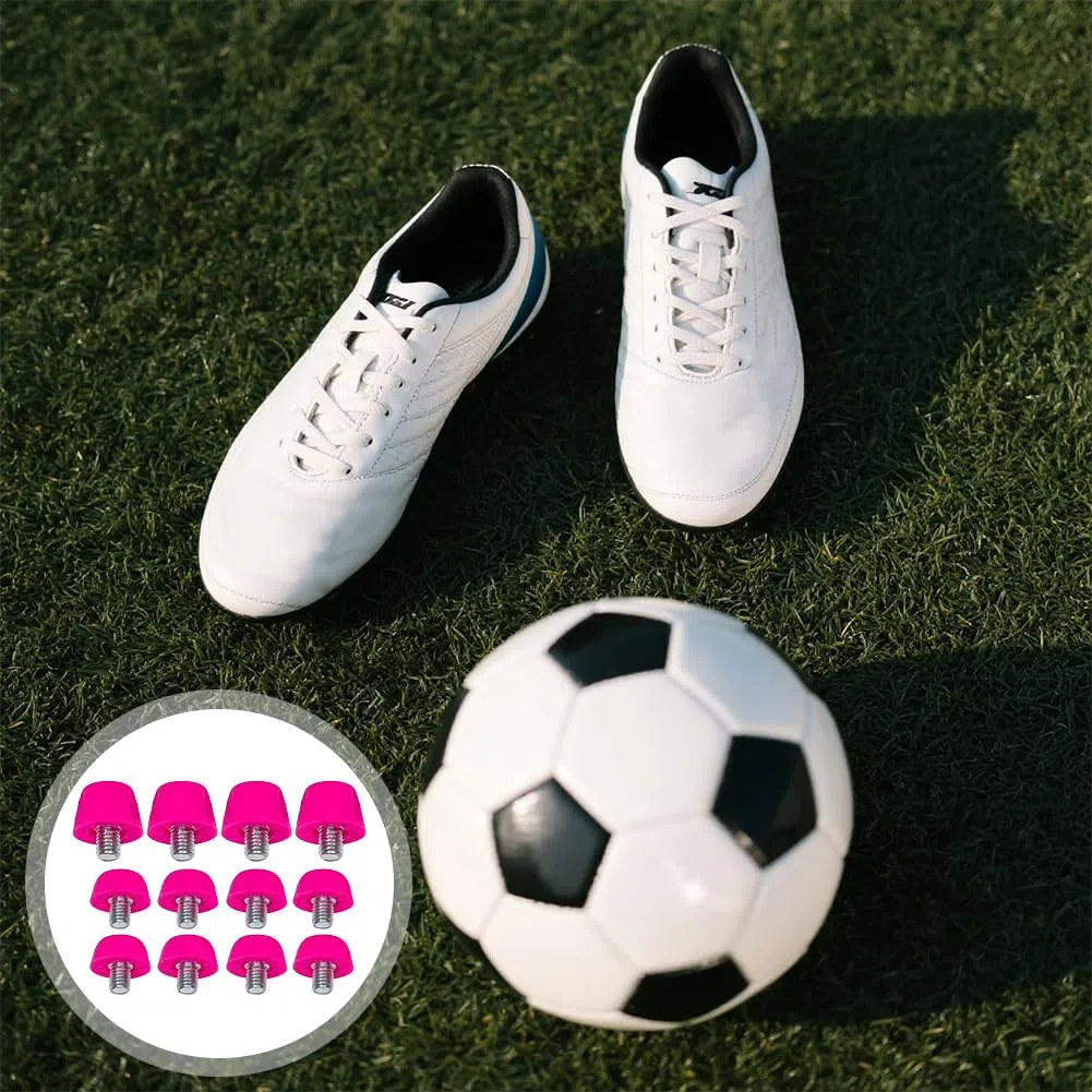 12 tacos de repuesto para zapatos de fútbol, estables, antideslizantes, M5, tacos para botas de fútbol, competiciones
