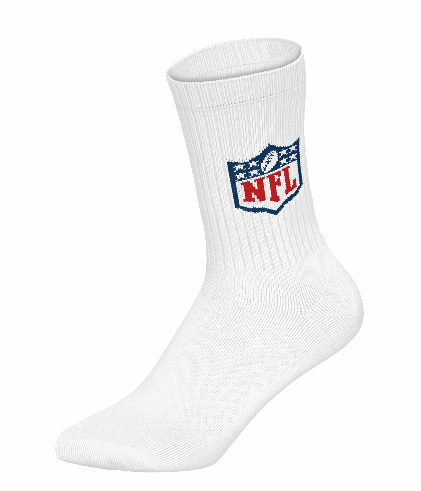 NFL Nfl Shield 6pk Crew Socks Calcetines deportivos Unisex adulto (Pack de 6)