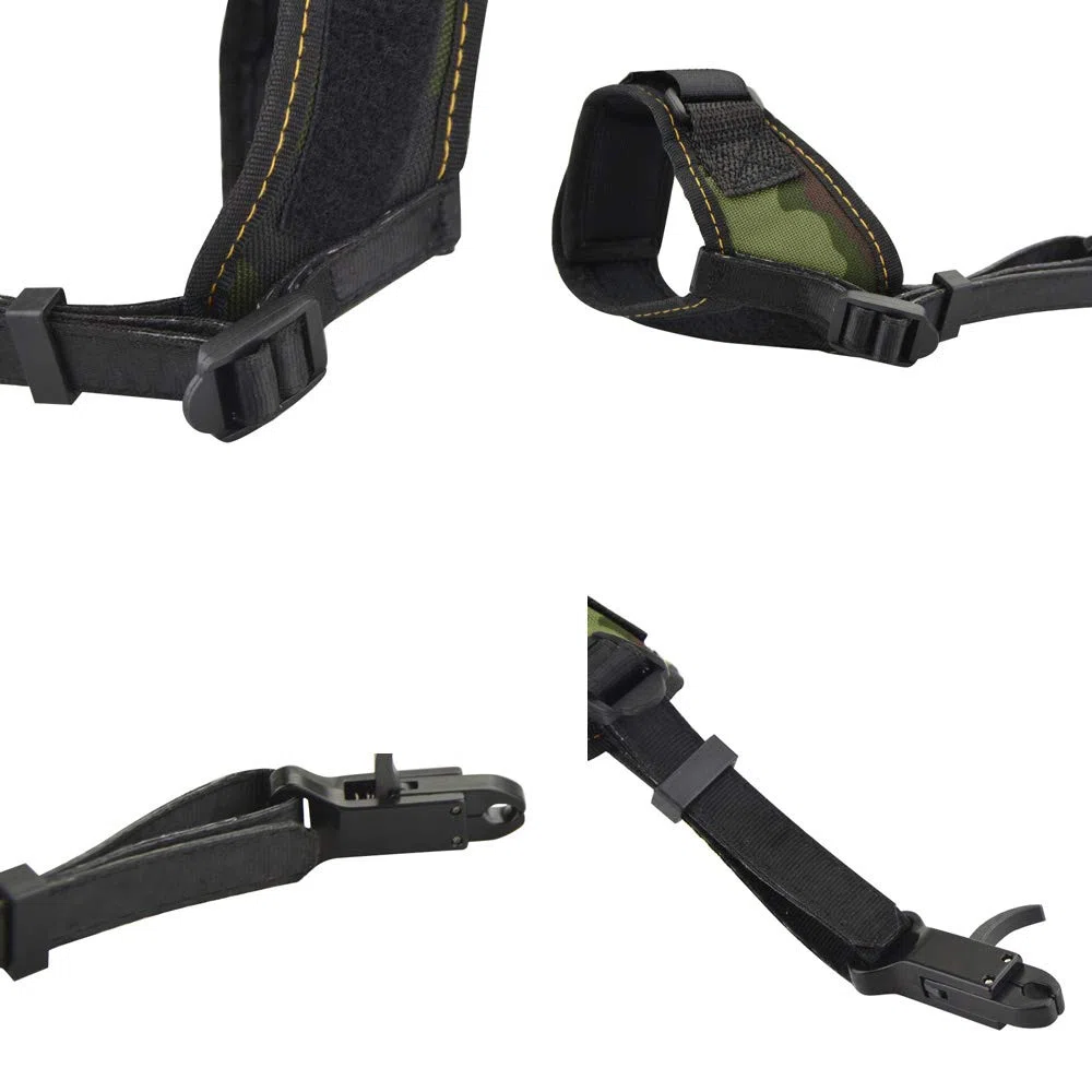 SHARROW Disparador Arco liberación Compound Arco Release Aids Trigger Caplier con Correa para la Muñeca Disparador de Disparos de Tiro al Arco