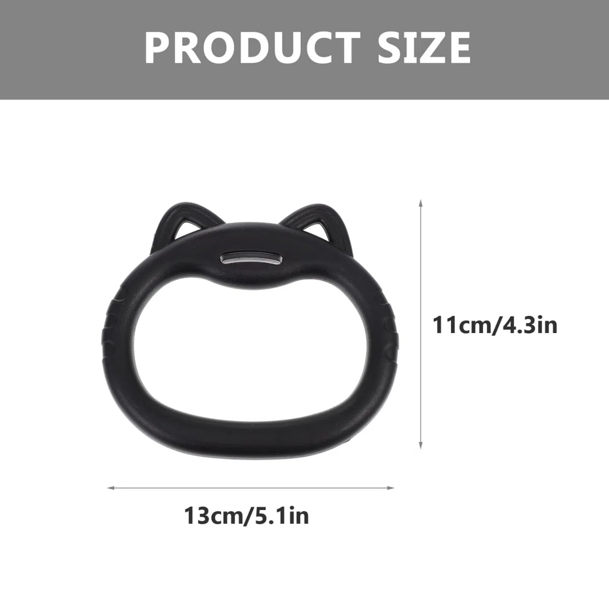 BESPORTBLE Anillas De Gimnasia para Niños con Correas Ajustables Anillo De Fitness De Nylon Y Metal para Entrenamiento En Casa Y Desarrollo De Fuerza