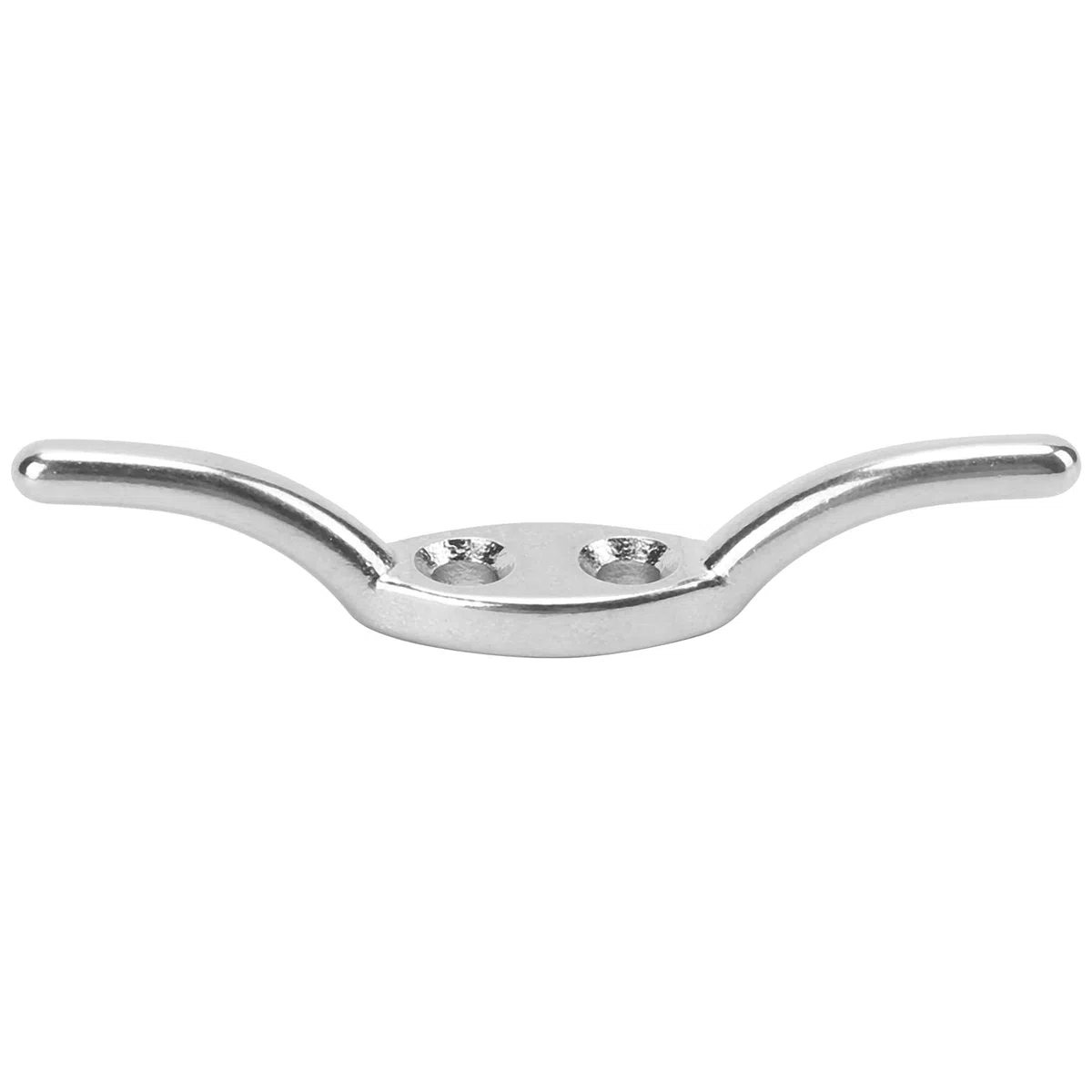 Tbest Gancho de Cornamusa de Cuerda de Acero Inoxidable de 2 Pulgadas para Toldo de Asta de Bandera de Barco, Resistente Al óxido, Grado Marino 304 con Tornillos de Montaje