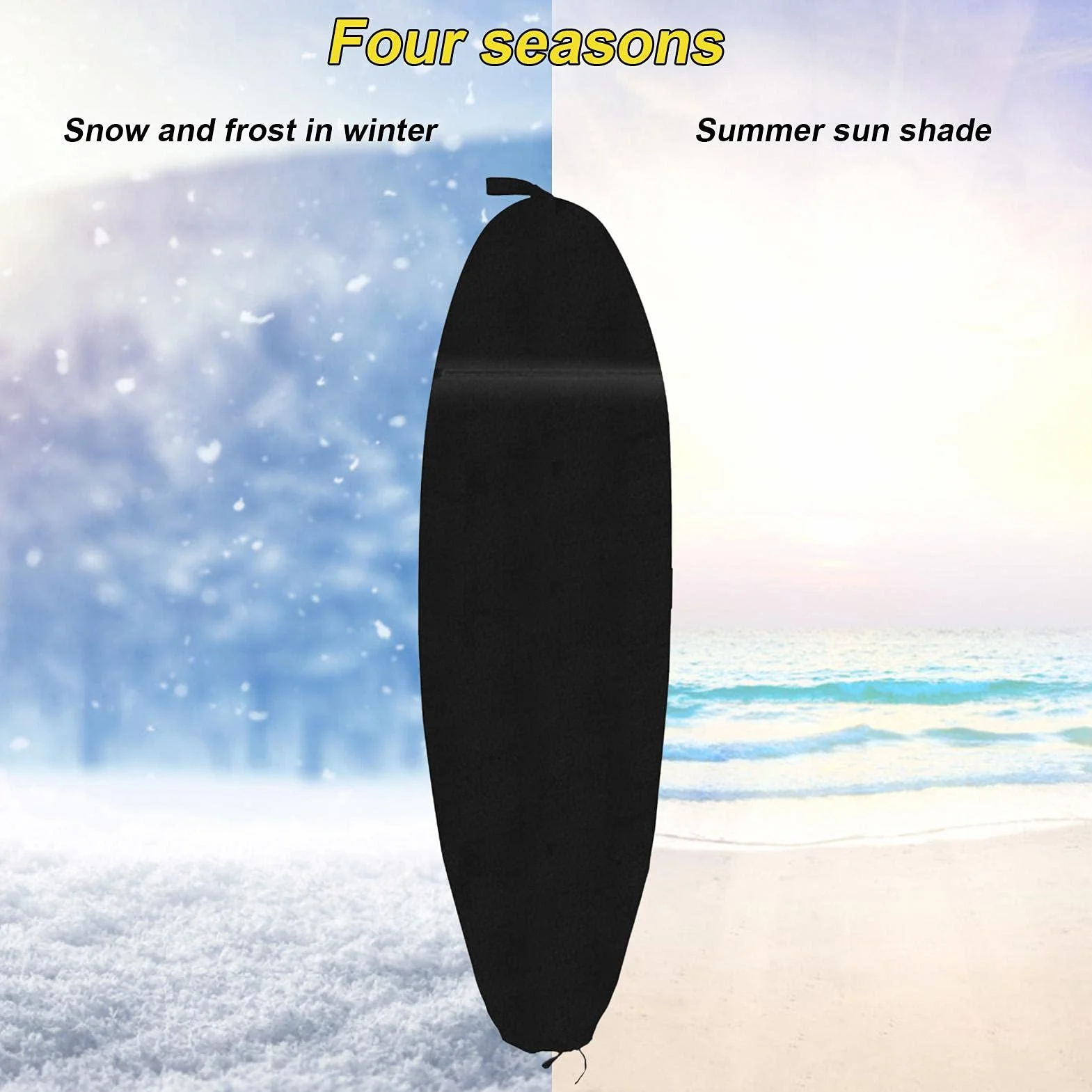 Funda para surf, resistente al agua y al polvo, 3 tamaños