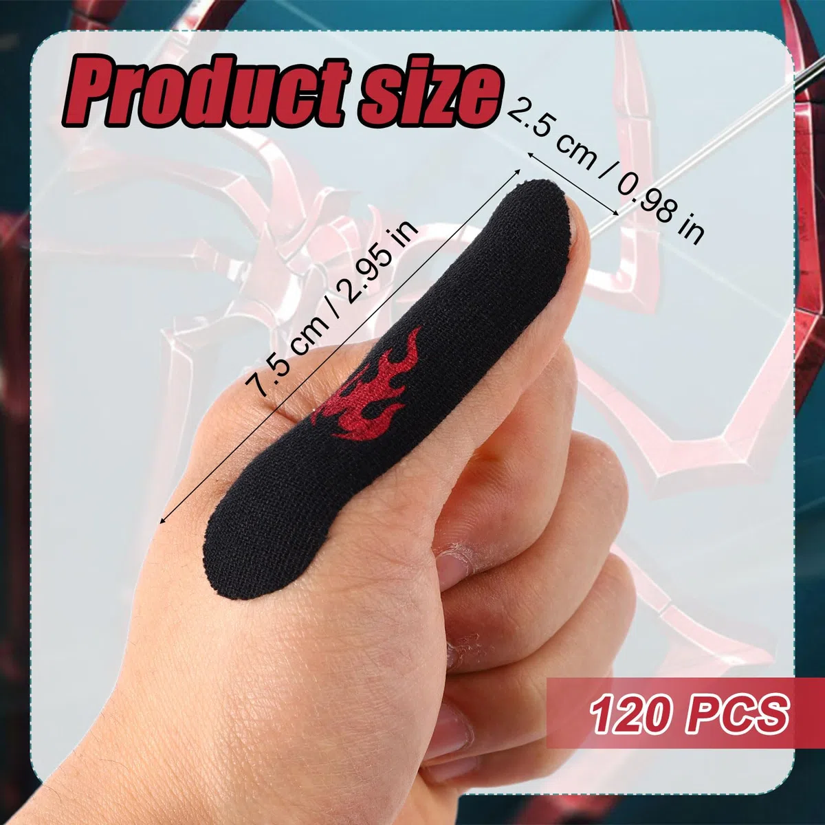 BOXOB 120uds Cinta Pulgar Bowling Llama, Antitranspirante Cinta Dedos para Jugadores de Bolos Precortada Protector Pulgar para Hombres Mujeres Accesorios de Bolos Mejor Agarre & Comodidad