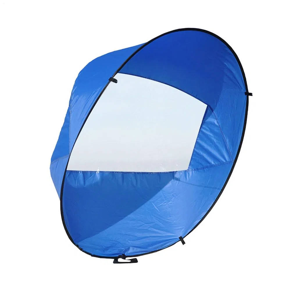 Kayak Wind Sail | Kit de vela de kayak de viento de viento plegable | Kit portátil de vela de viento | Vuelto a favor del viento la paleta de aire | Barda de velas para kayaks, canoas, botes inflables