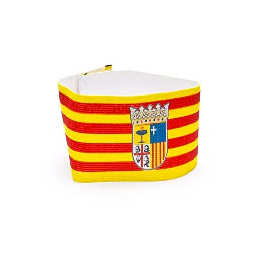 Mercury Brazalete Capitan Comunidad AUTONOMA, Unisex adulto, Aragon (Multicolor), L/XL