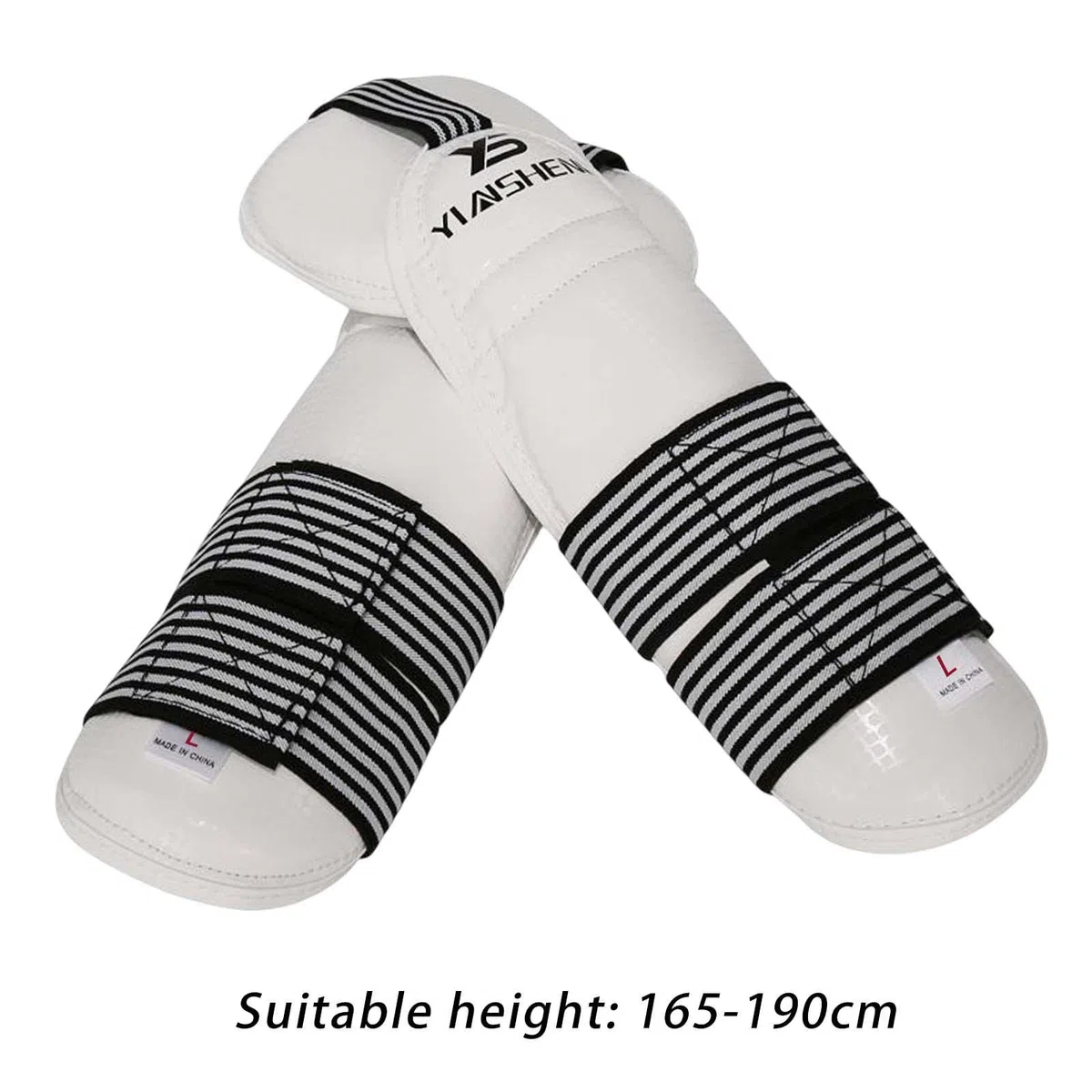 F Fityle Taekwondo Shin Guard Elástico Protector Acolchado para Training Gym Adultos, Brazo Proteger L