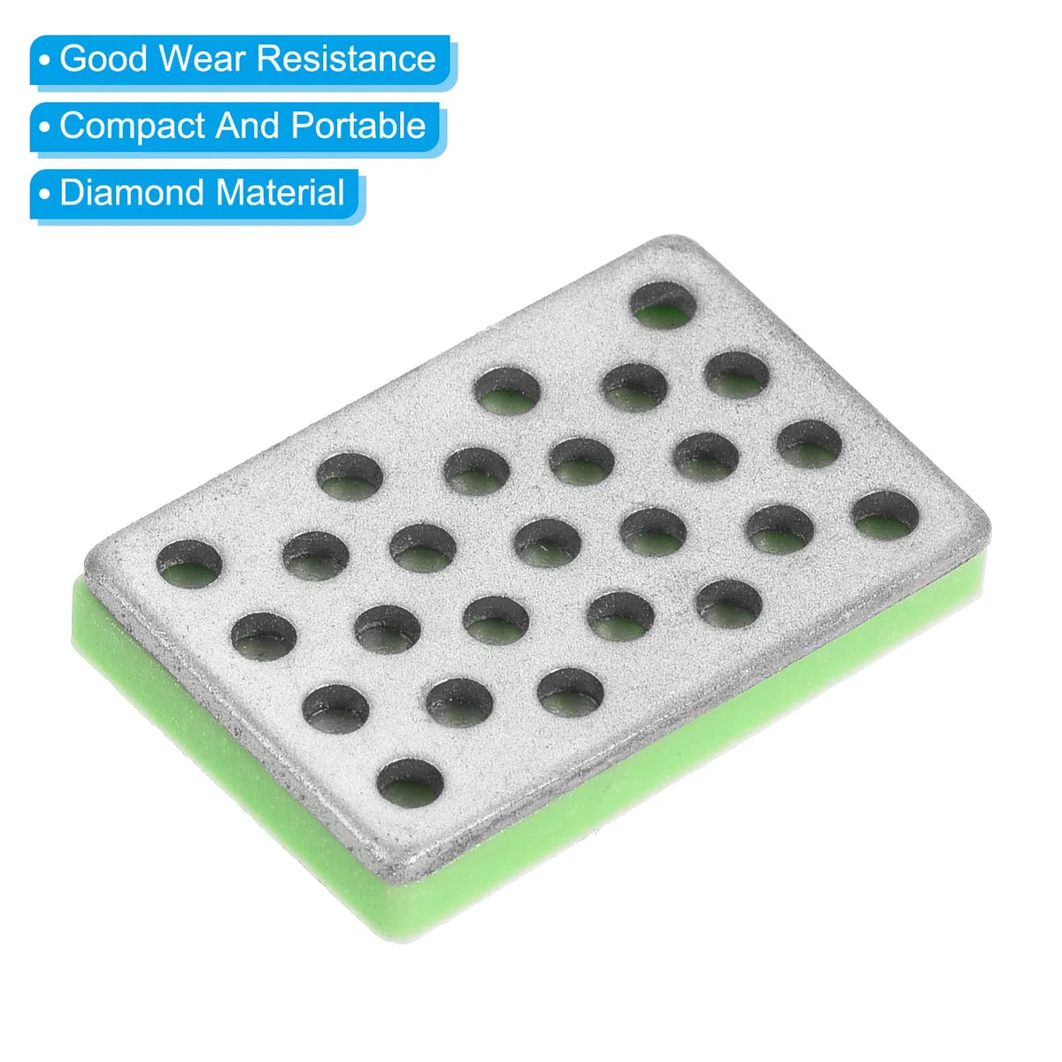 PATIKIL 1.2"x0.8" Extra-Grueso/Fino/Extrafino Esquí Snowboard Diamante Piedra, 3 Paquete Esquí Borde Afilador Diamante Borde Limas Snowboard Afilar Piedra, Negro/Fucsia/Verde