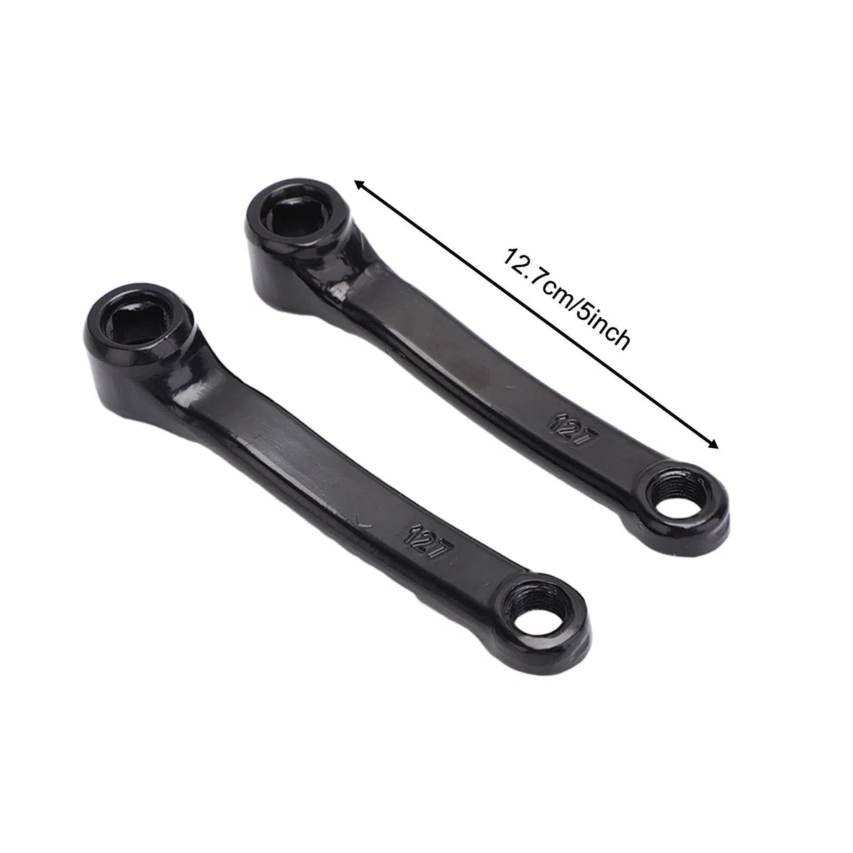 Juego de Bielas de Bicicleta Multifuncional, Brazo de Manivela de Bicicleta Ligero Y Resistente Al Desgaste, Accesorios de Bicicleta de Aleación de Al