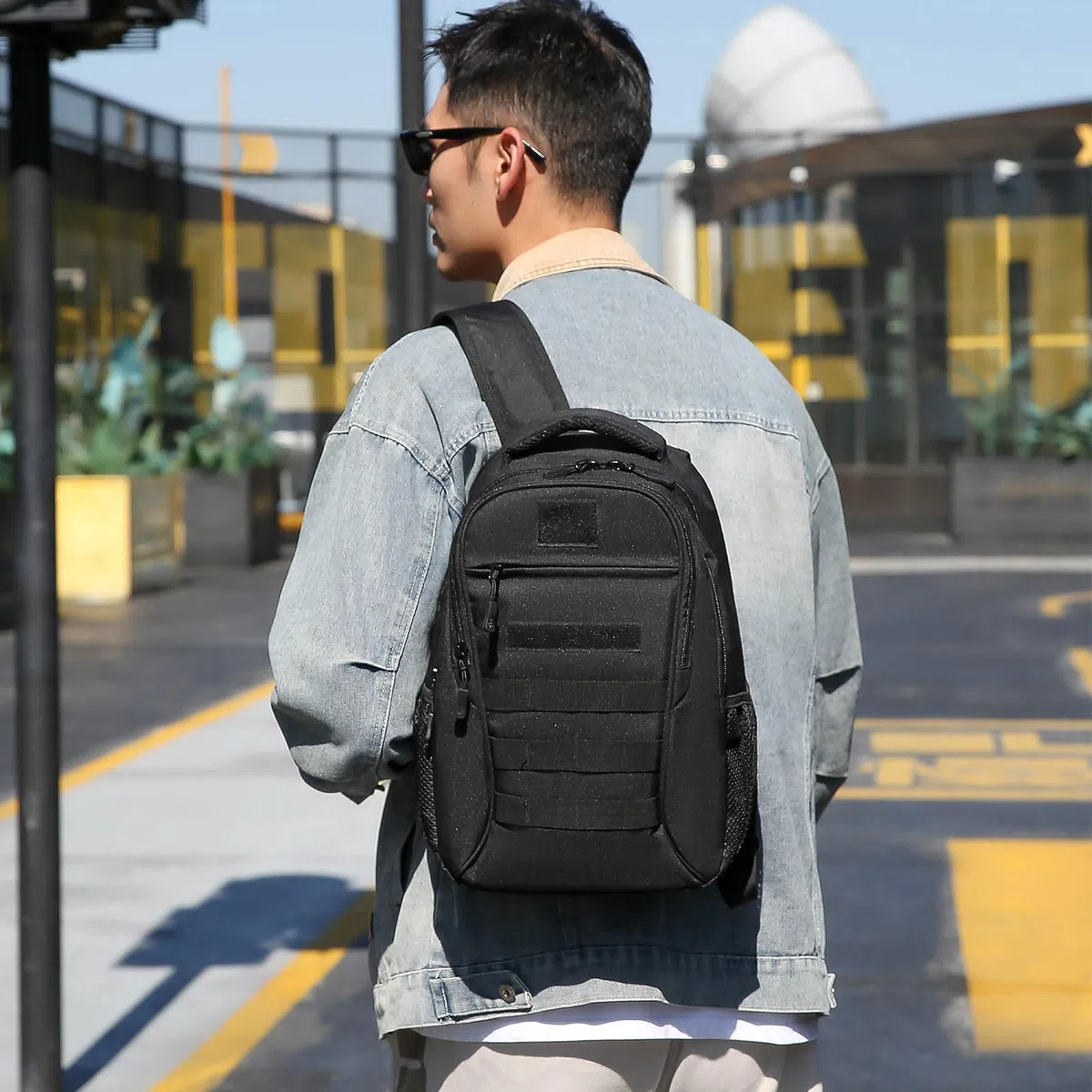 HUNTVP Mochila Militar Pequeña 15L Mochila Tactica Molle Impermeable Deportivas Mochila Hombre Nylon Bolsa Mochila Escolar para Viaje Acampar Senderismo