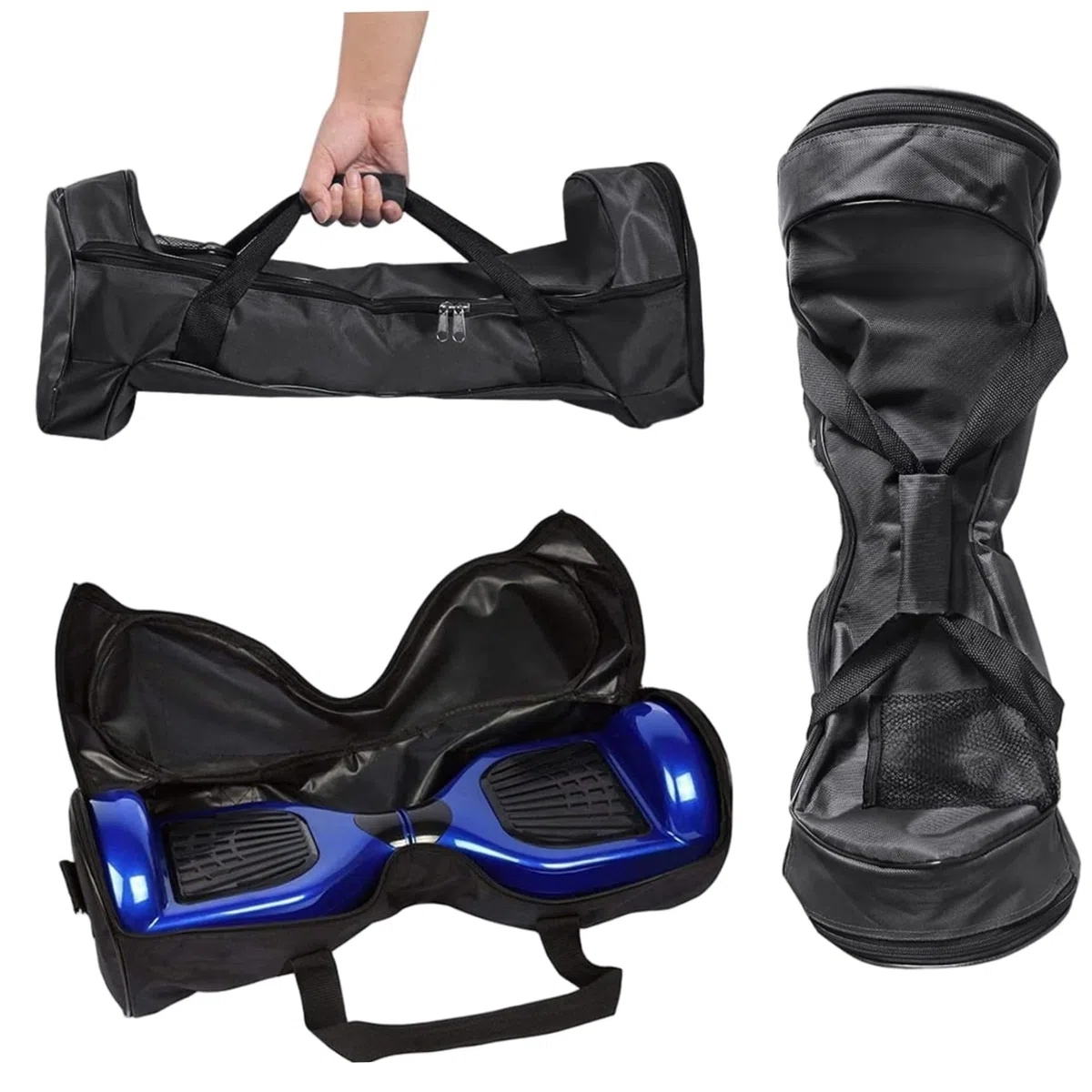 Bolsa para Scooter Bolsa de Transporte para Hoverboard de Tela Oxford Impermeable con asa Mochila portátil para Hoverb