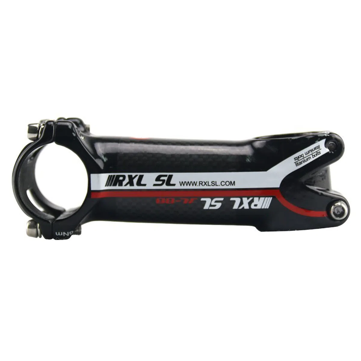 RXL SL Potencia Bicicleta Carretera,Potencia Bicicleta Montana Potencia de MTB Potencia Bicicleta 31.8 Potencia Ciclismo Carbono 60/70/80/90/100/110/120/130mm