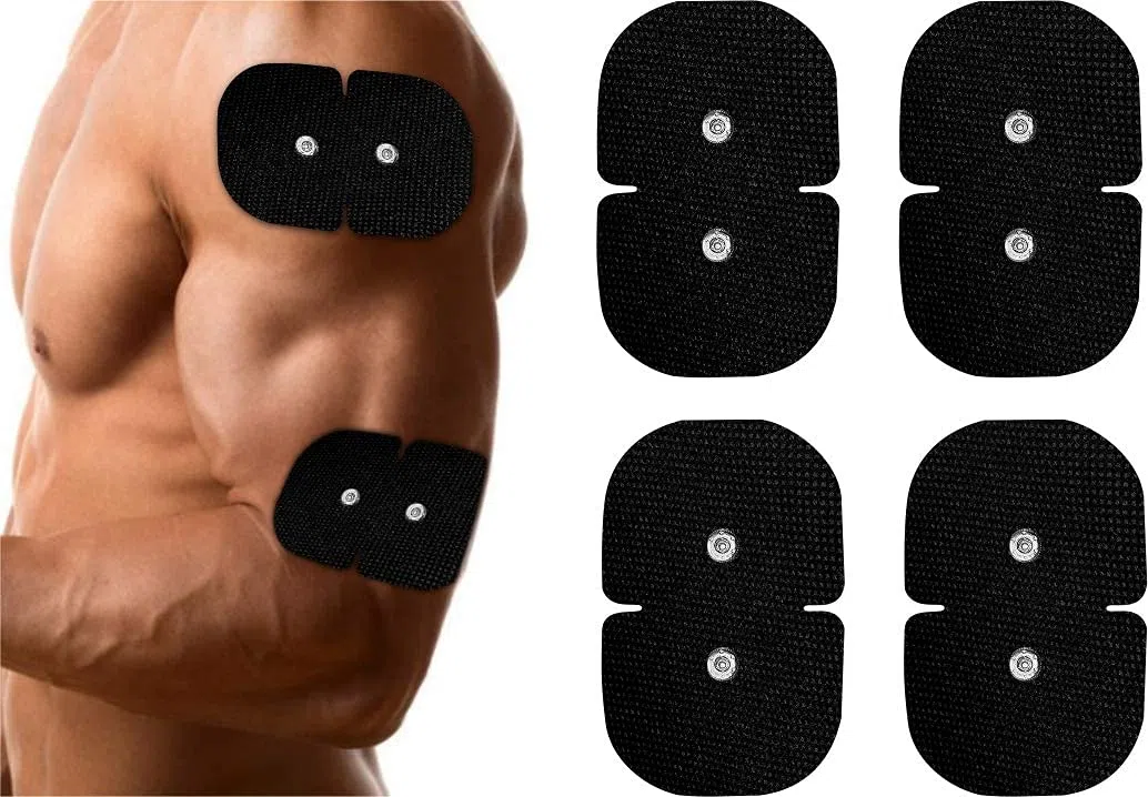 Set 4 Electrodos Dobles para aparatos Sport-Elec (Free Action, Global Stim, Farmastim, MultisportPro)
