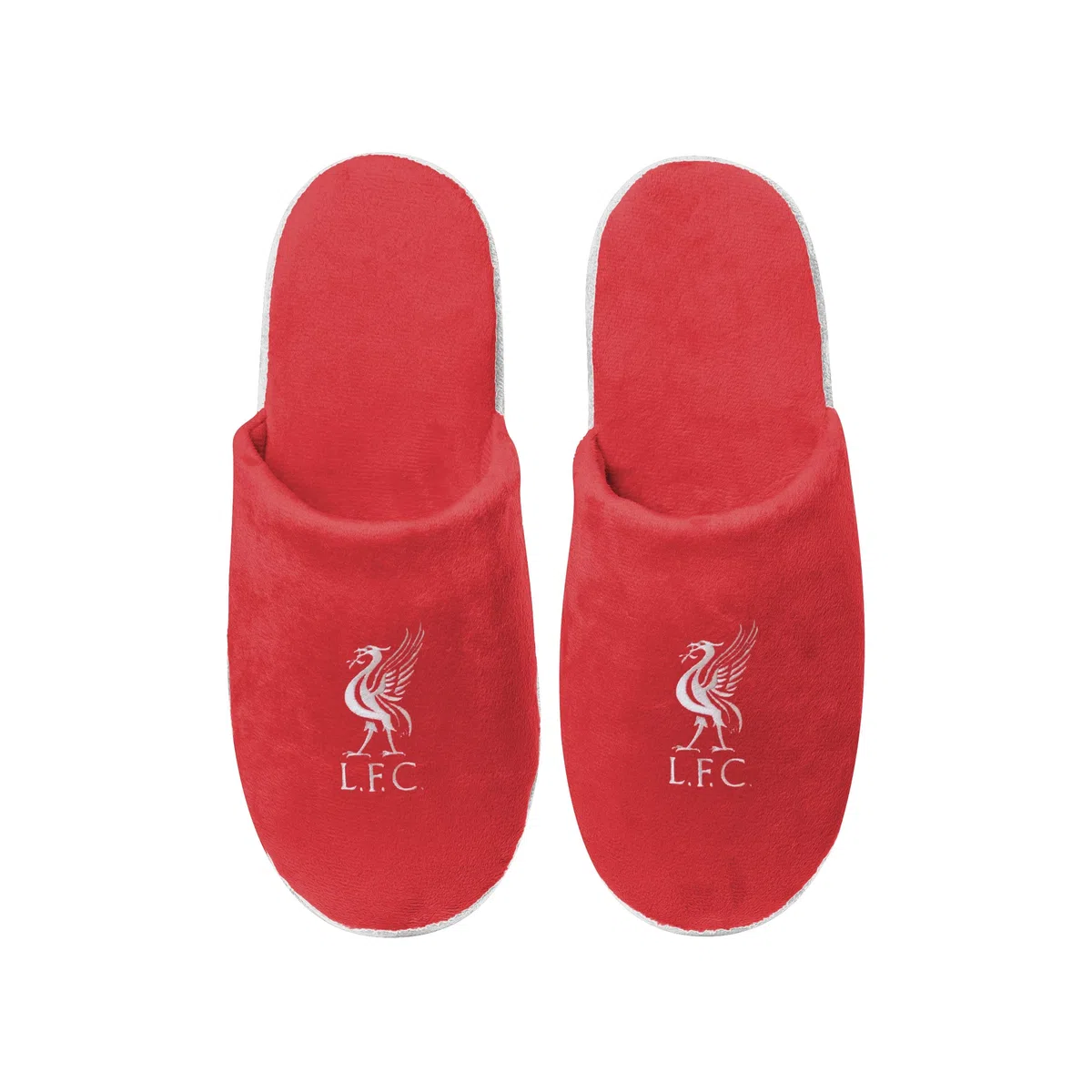 FOCO Pantuflas de fútbol con licencia oficial de Split Color Slide