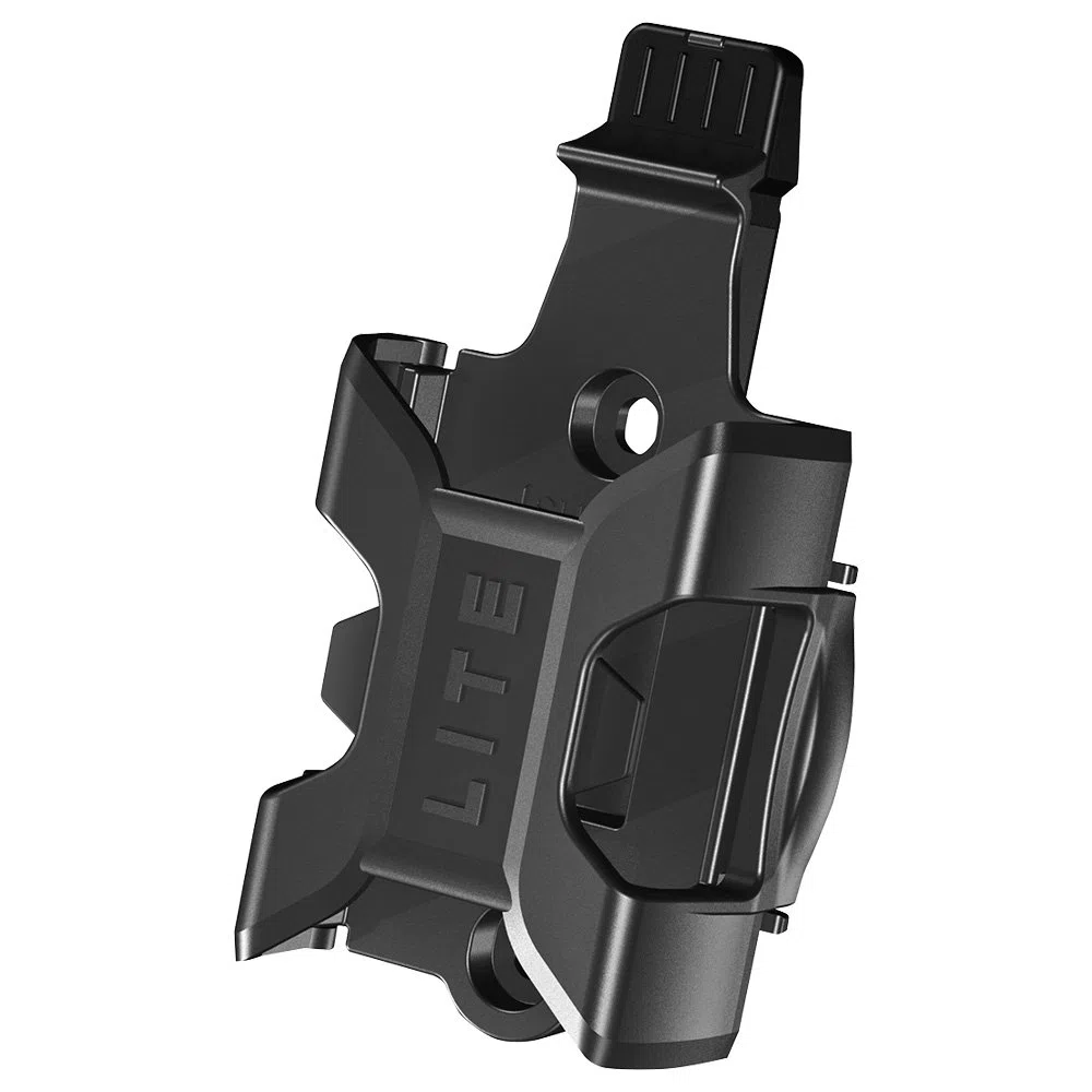 ABUS Soporte para candado de Bicicleta SH 6055K Bordo Lite - Soporte para Transportar el candado Plegable, Negro