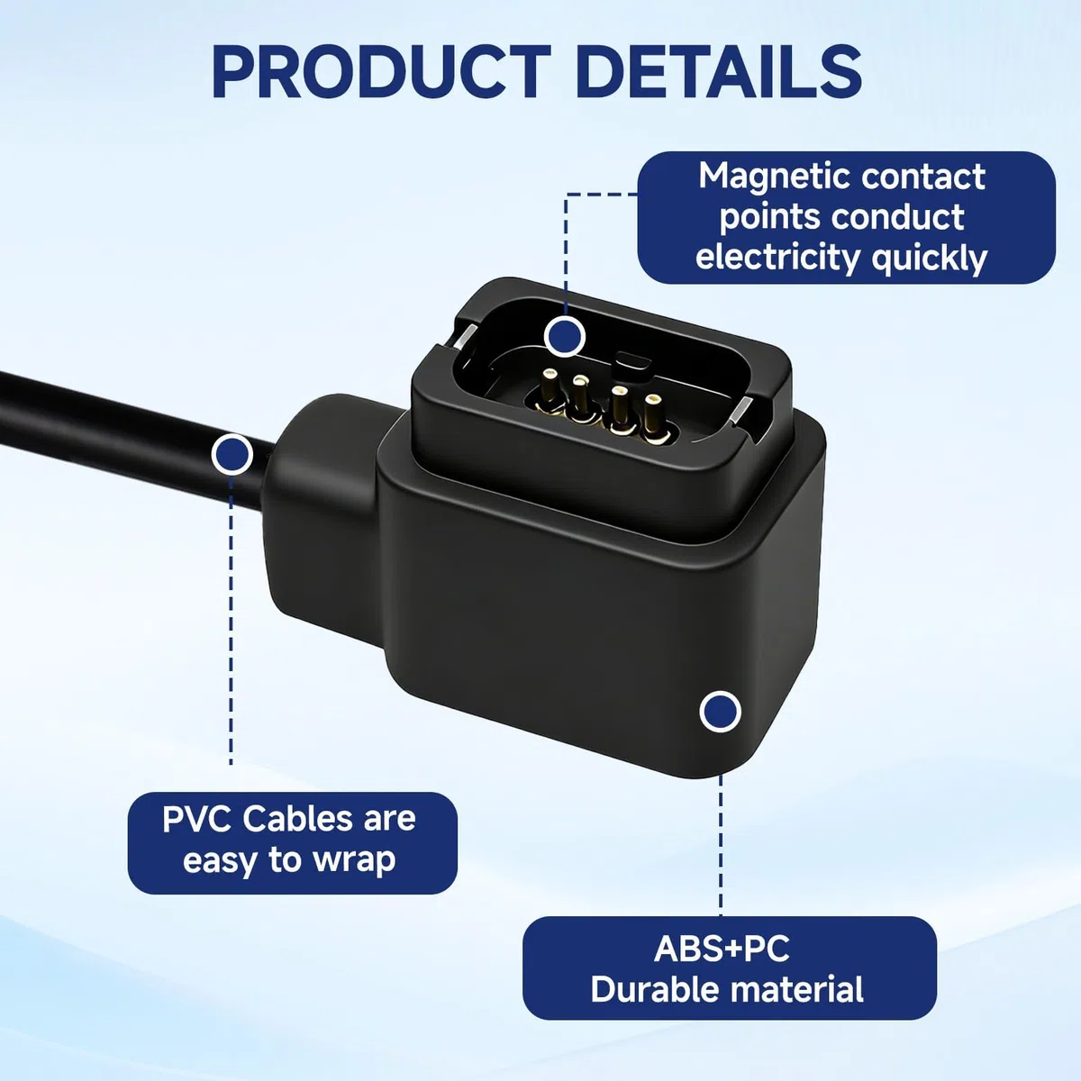Cable de Carga Ew-Ec300 Compatible con Shimano Di2(R8170/R9250/R7170/RX825), 12-Velocidades Cargador de Desviador Trasero Electrónico para Rennräder Mountainbikes - 1.5M