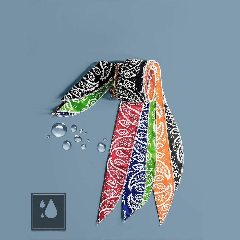 Bufanda de Enfriamiento de Hielo,10 Piezas Bufanda de Enfriamiento del Cuello, para actividades al aire libre de hombres y mujeres