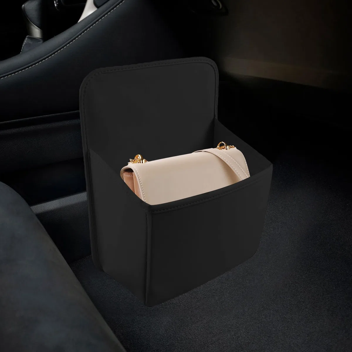 Bolsa para guardar zapatos de coche,Bolsa para zapatos de golf para coche - Organizador de zapatos para automóviles | Organizador de almacenamiento de zapatos de cuero impermeable,