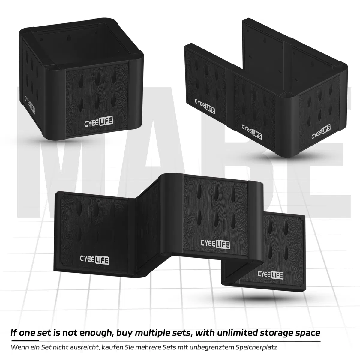 CyeeLife Soporte de dardos de plástico para 12 dardos,Varias combinaciones para hacer que los productos sean más interesantes