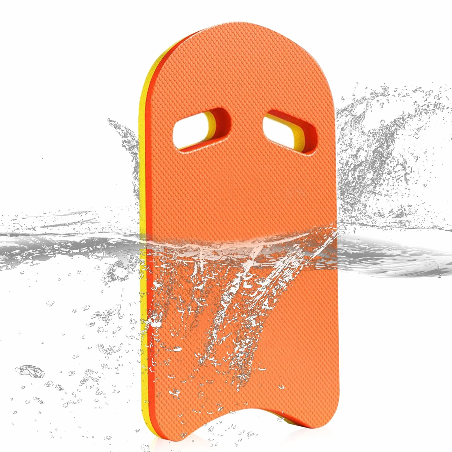 Tabla de natación unisex premium para niños y adultos, espuma de polietileno, con asas, tablas de natación impermeables para ejercicios de natación y entrenamiento