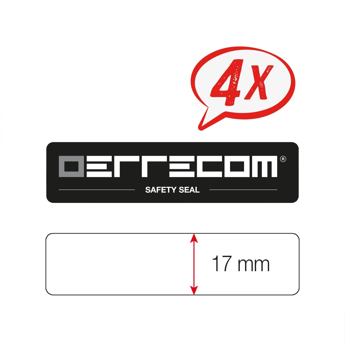1000 Miglia Tubeless Rim Tape 10 metros x 17 mm, Cinta Sellante para convertir llantas de bicicleta con cámara a Tubeless, Ultra Resistente, Incluye 4 Sellos Adhesivos