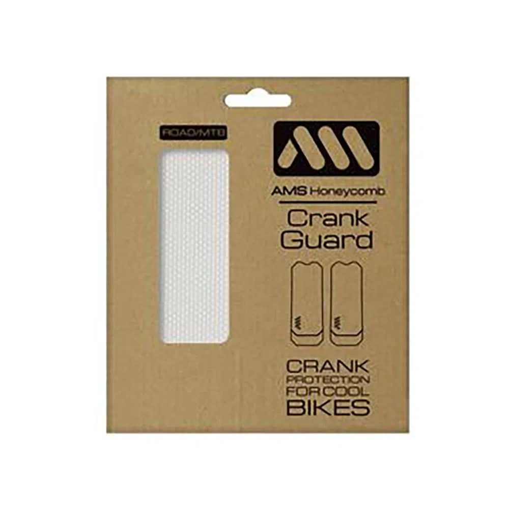 All Mountain Style Protector de Bielas Bicicleta Montaña y Carretera | Material PVC Adhesivo de Alta Resistencia | Evita Las Ralladuras de Cadena en Plato y Bielas