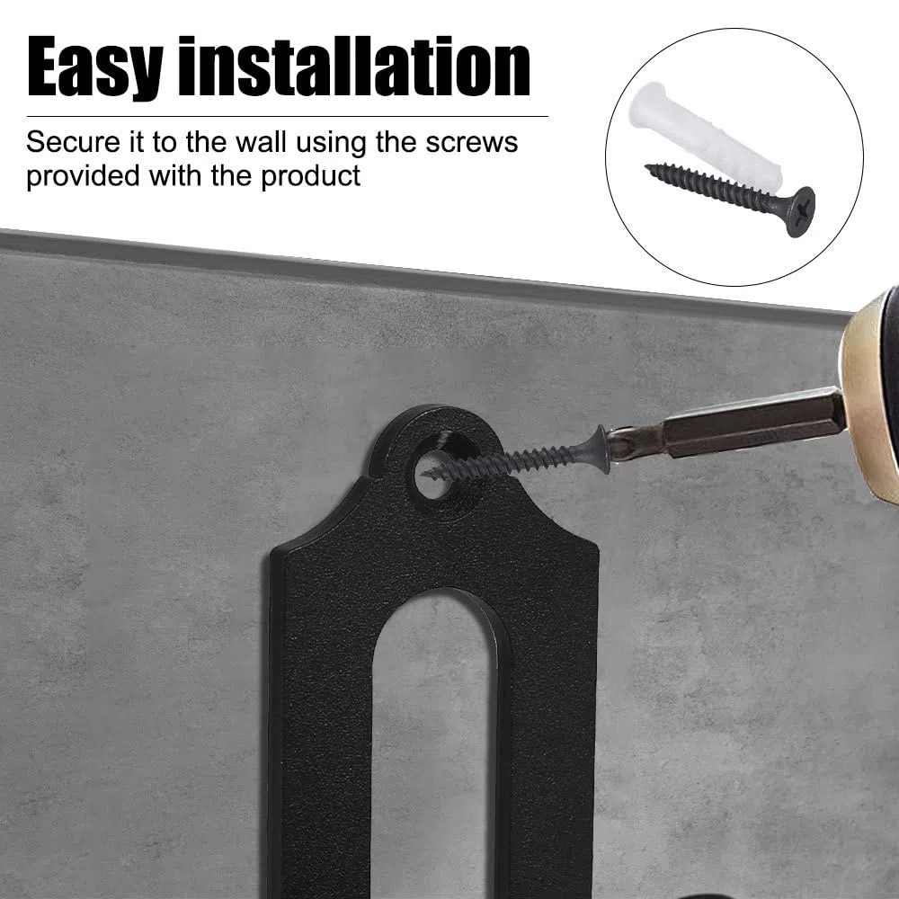 Colgador de calavera, 3 piezas de herramientas para colgar en la pared con tornillos para colgar ciervos, antílopes, cabras, osos calaveras
