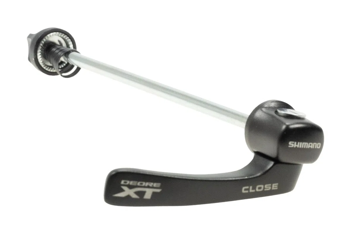 SHIMANO Cierres de liberación rápida Silver/Black 168 mm