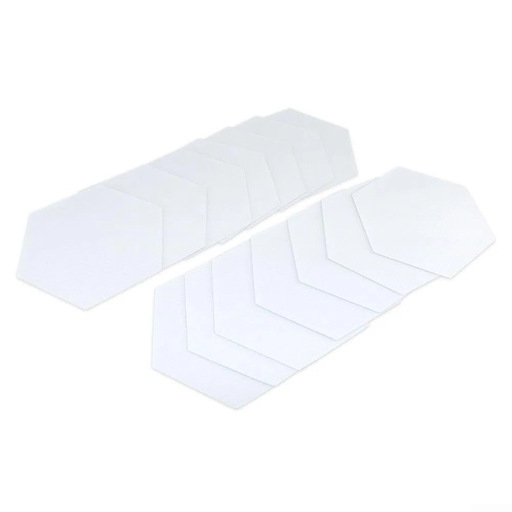 Honseadek Juego de 22 almohadillas de agarre transparentes para tabla de surf, accesorios de bricolaje, almohadillas transparentes para todos los adolescentes de tablas de surf