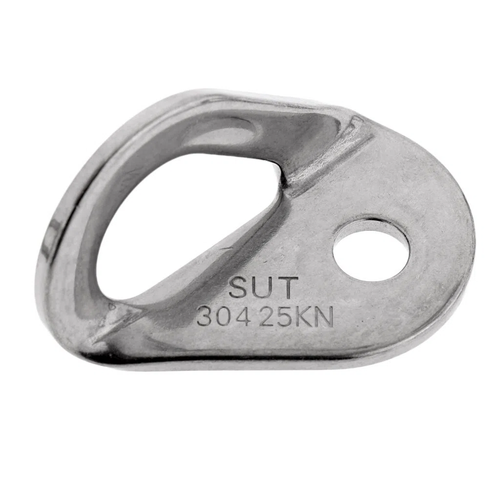 Gazechimp 5 Pedazos de Escalada de Roca Pernos Perchas Colgante de 10mm 25KN/5600Lb Mosquetones