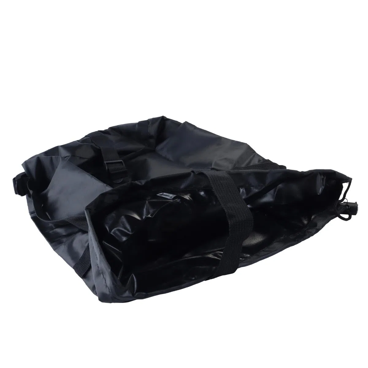 Paquete de 2 bolsas de compresión de tela Oxford para sacos de dormir, ropa, acampada al aire libre, viajes, bolsas de almacenamiento impermeables con correas de cordón.