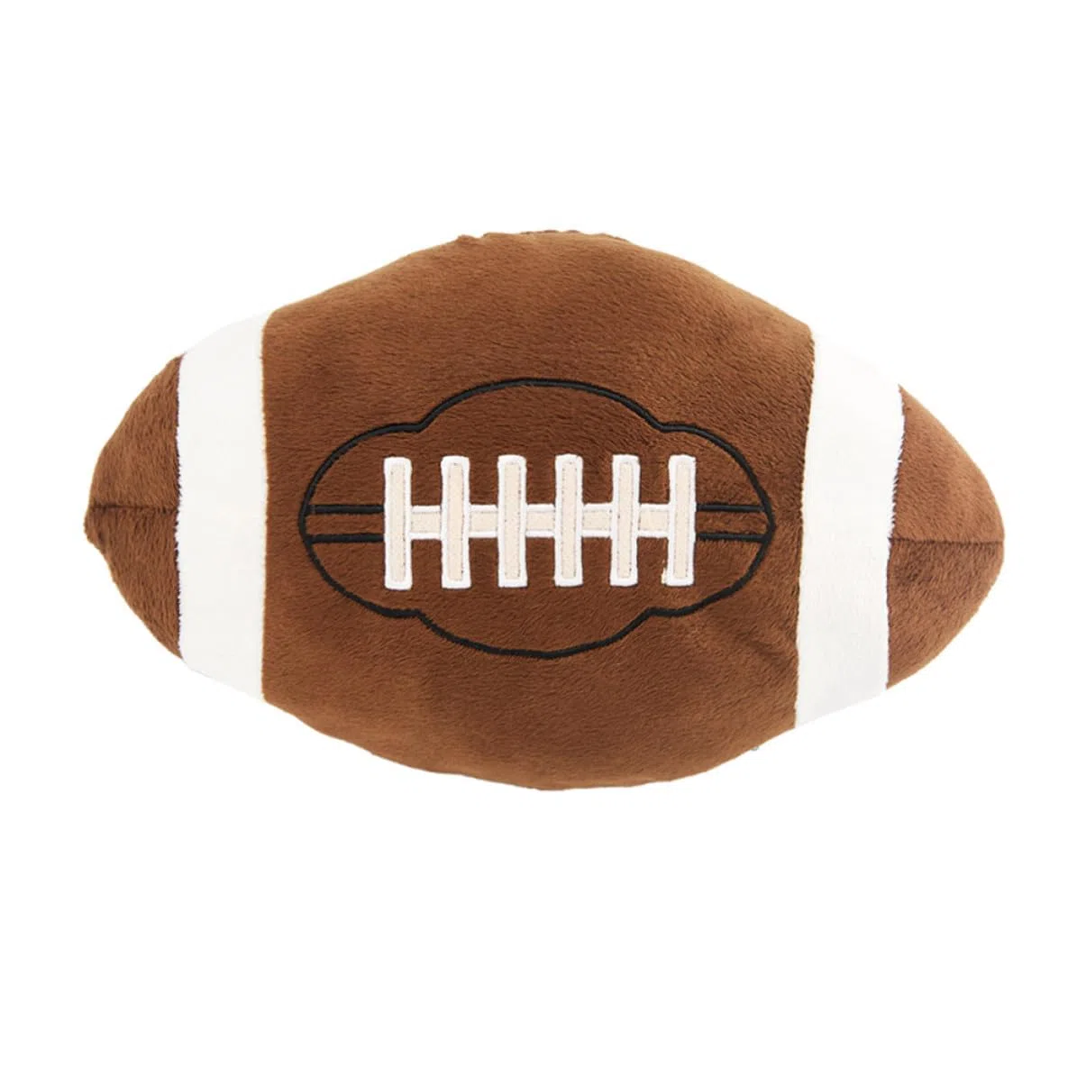 Pelota de Peluche de Rugby, Ligera Felpa Marrón de 12 Cm, Juguete Deportivo Adecuado para Fiesta de Cumpleaños al Aire Libre
