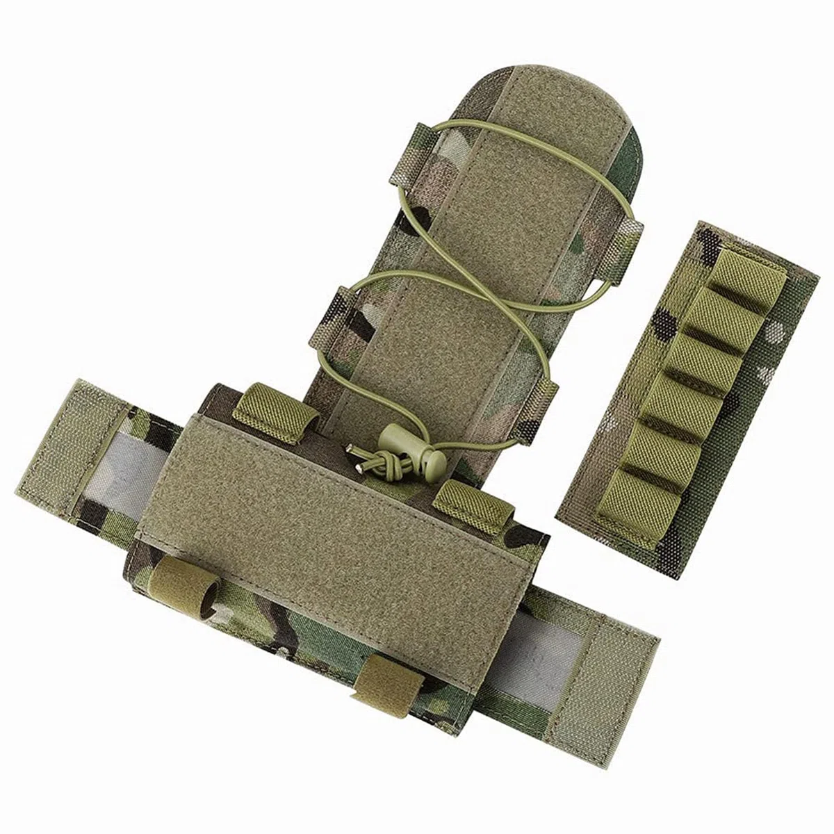 KRYDEX MK1 - Funda de batería para casco táctico con gancho Multicam