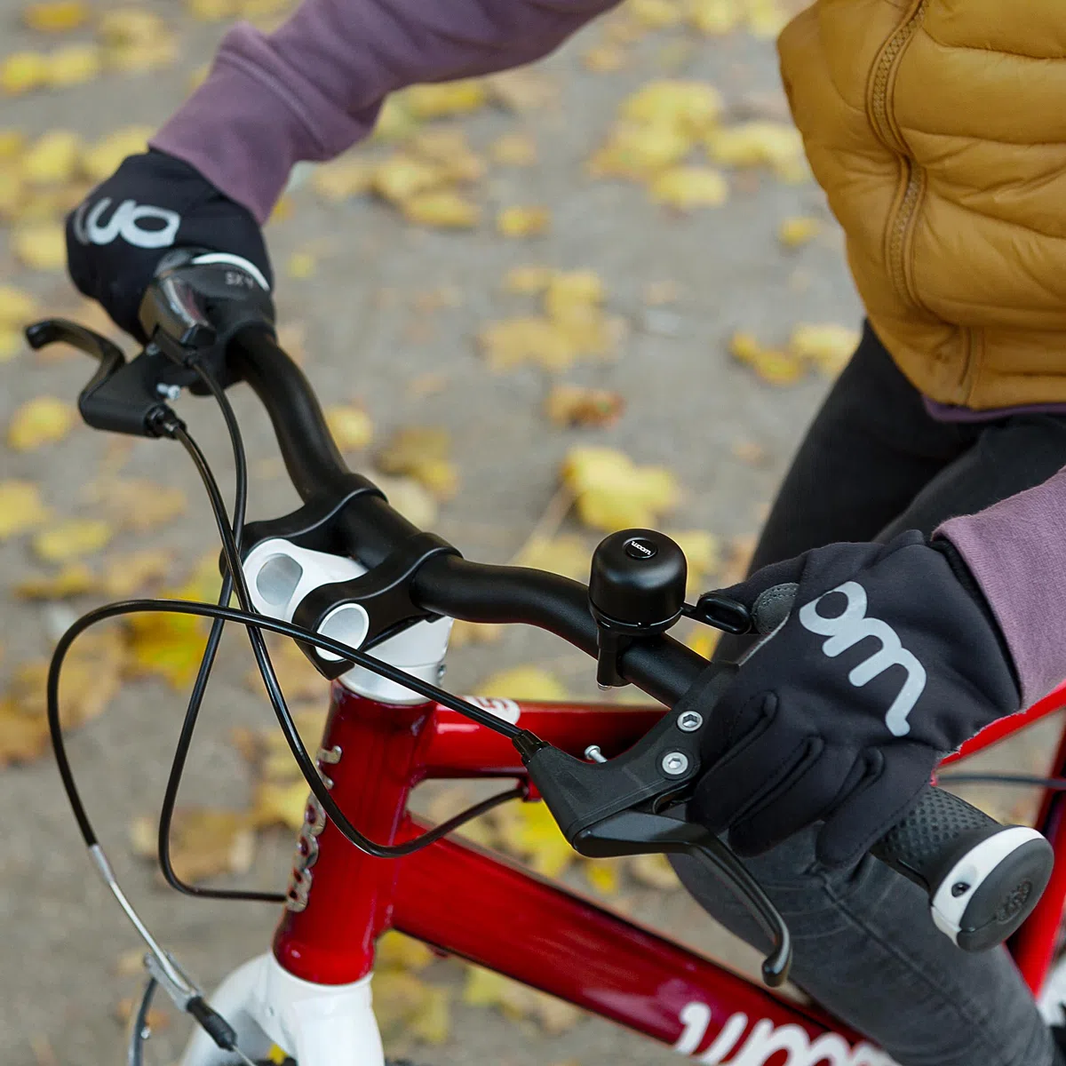 woom 9835 Bing Vienna Bell - Timbre para bicicleta, color negro