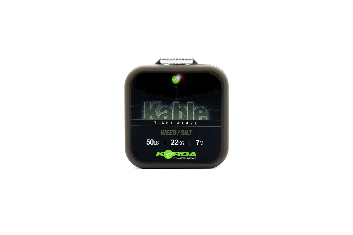 Korda Kable Tight Weave Tough Leadcore Leader - Carrete de 7 m