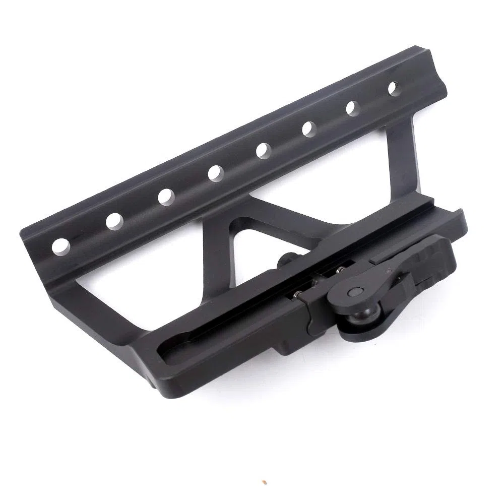 ACEXIER Quick Detach QD AK Montaje de Alcance de riel Lateral de Pistola con Montaje de riel Lateral Picatinny para AK 47 AK 74 Negro